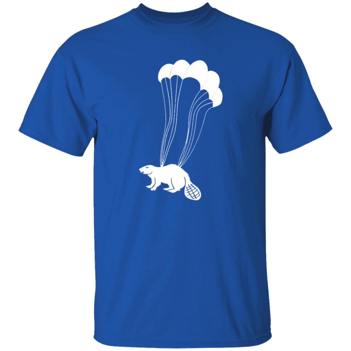 Parachuting Beaver Shirt Wear Boise Merch Parachuting Beaver Shirt Hoodie Sweatshirt - Teechipus
