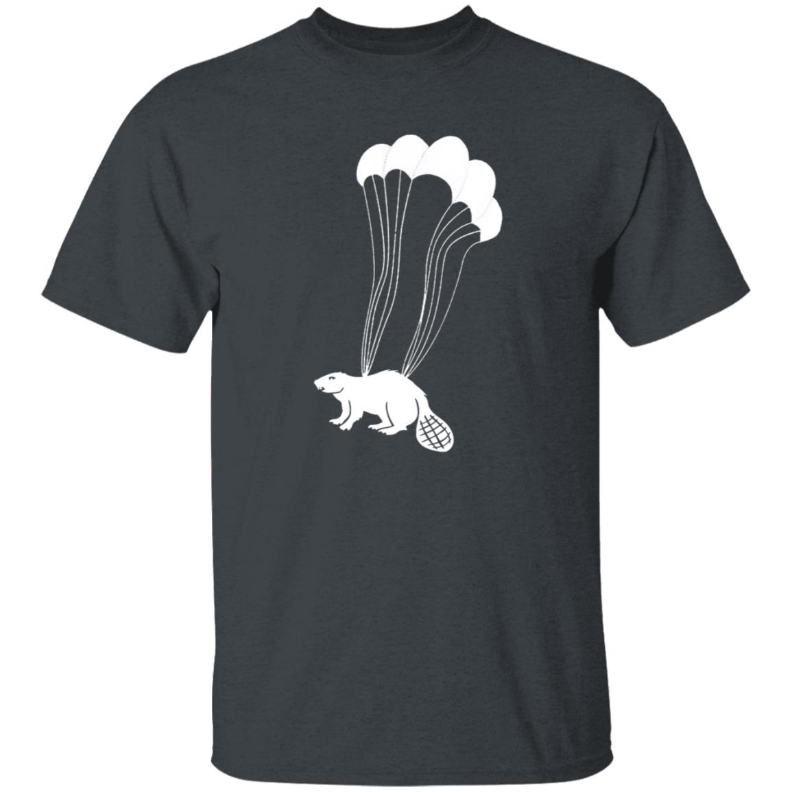 Parachuting Beaver Shirt Wear Boise Merch Parachuting Beaver Shirt Hoodie Sweatshirt - Teechipus