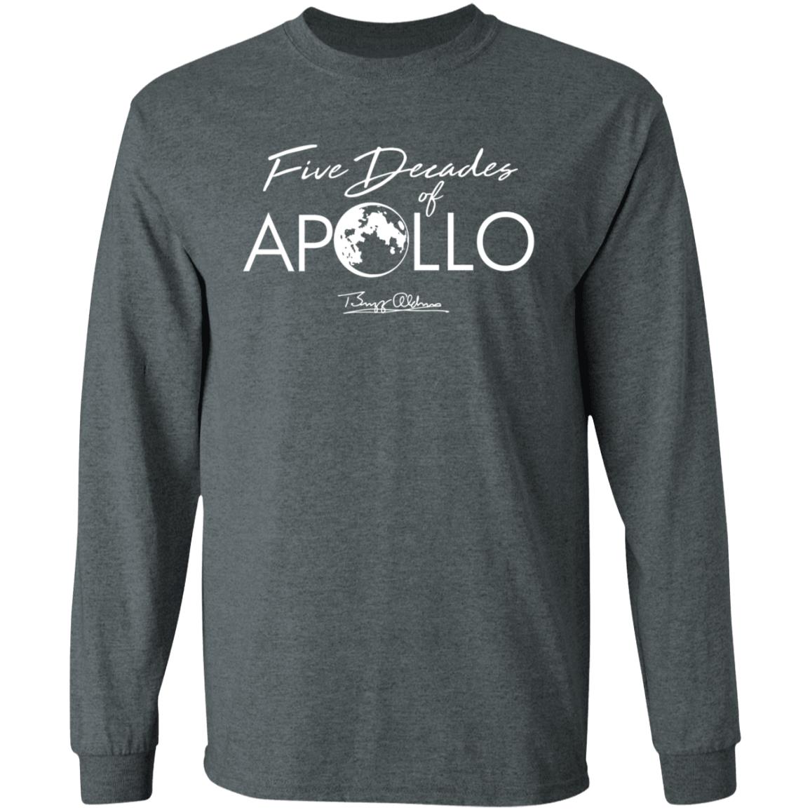 Apollo Space Store Five Decades Of Apollo Shirt Hoodie Sweatshirt - Teechipus