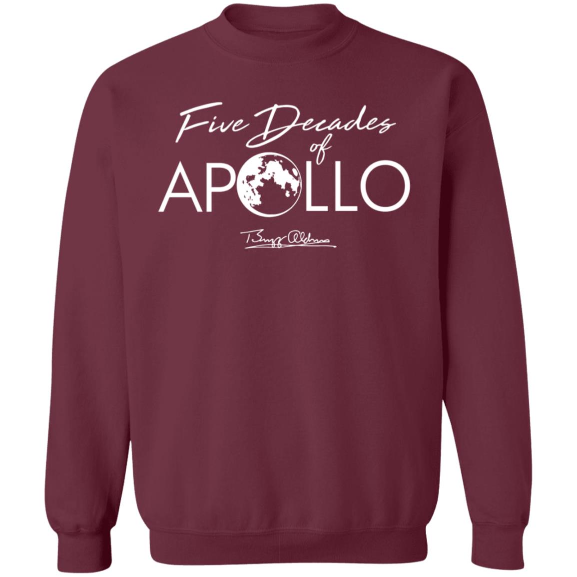 Apollo Space Store Five Decades Of Apollo Shirt Hoodie Sweatshirt - Teechipus