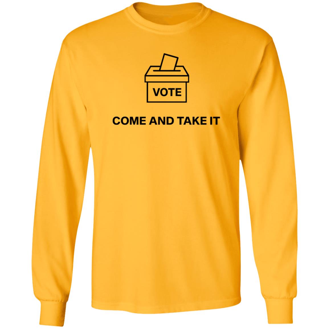 Vote Come And Take It Shirt James Talarico Statement Vote Come And Take It Shirt Hoodie Sweatshirt - Teechipus