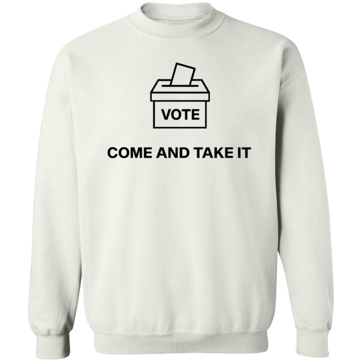 Vote Come And Take It Shirt James Talarico Statement Vote Come And Take It Shirt Hoodie Sweatshirt - Teechipus