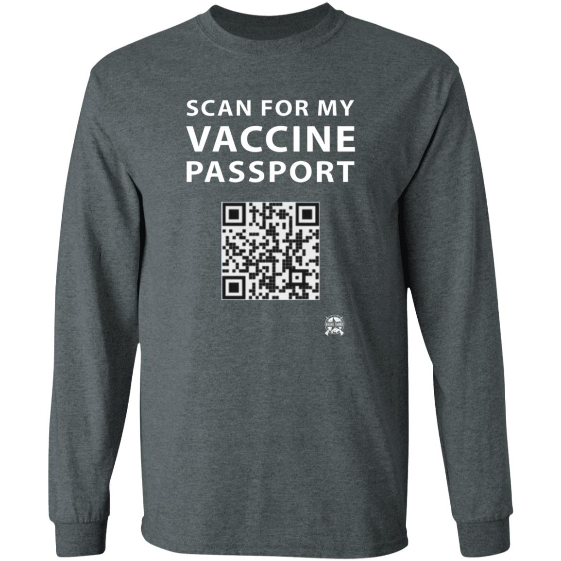 Scan For My Vaccine Passport Shirt Bring Ammo Store Scan For My Vaccine Passport Shirt Hoodie Sweatshirt - Teechipus
