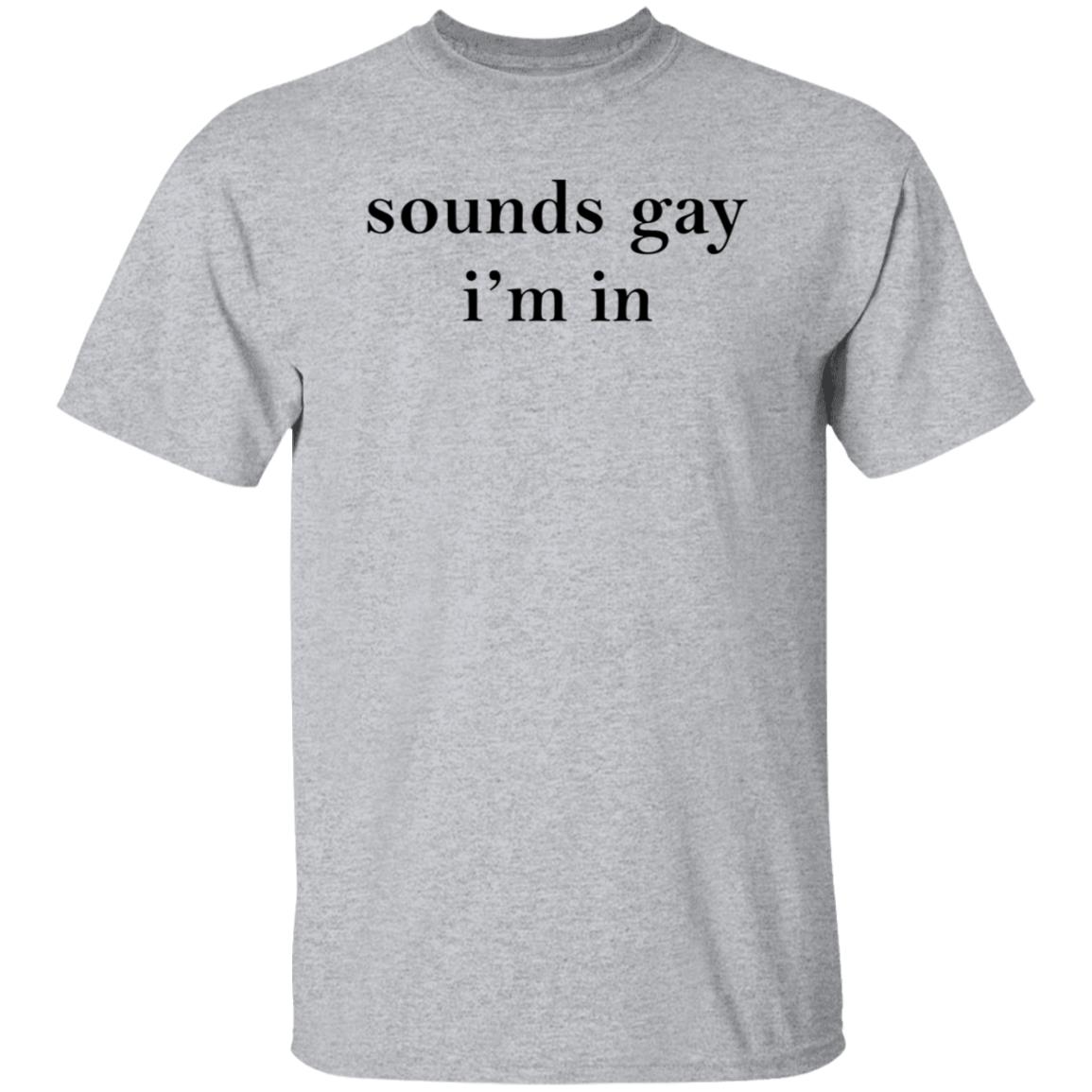 Sounds Gay I'm In Shirt Bea Sounds Gay I'm In Shirt Hoodie Sweatshirt - Teechipus