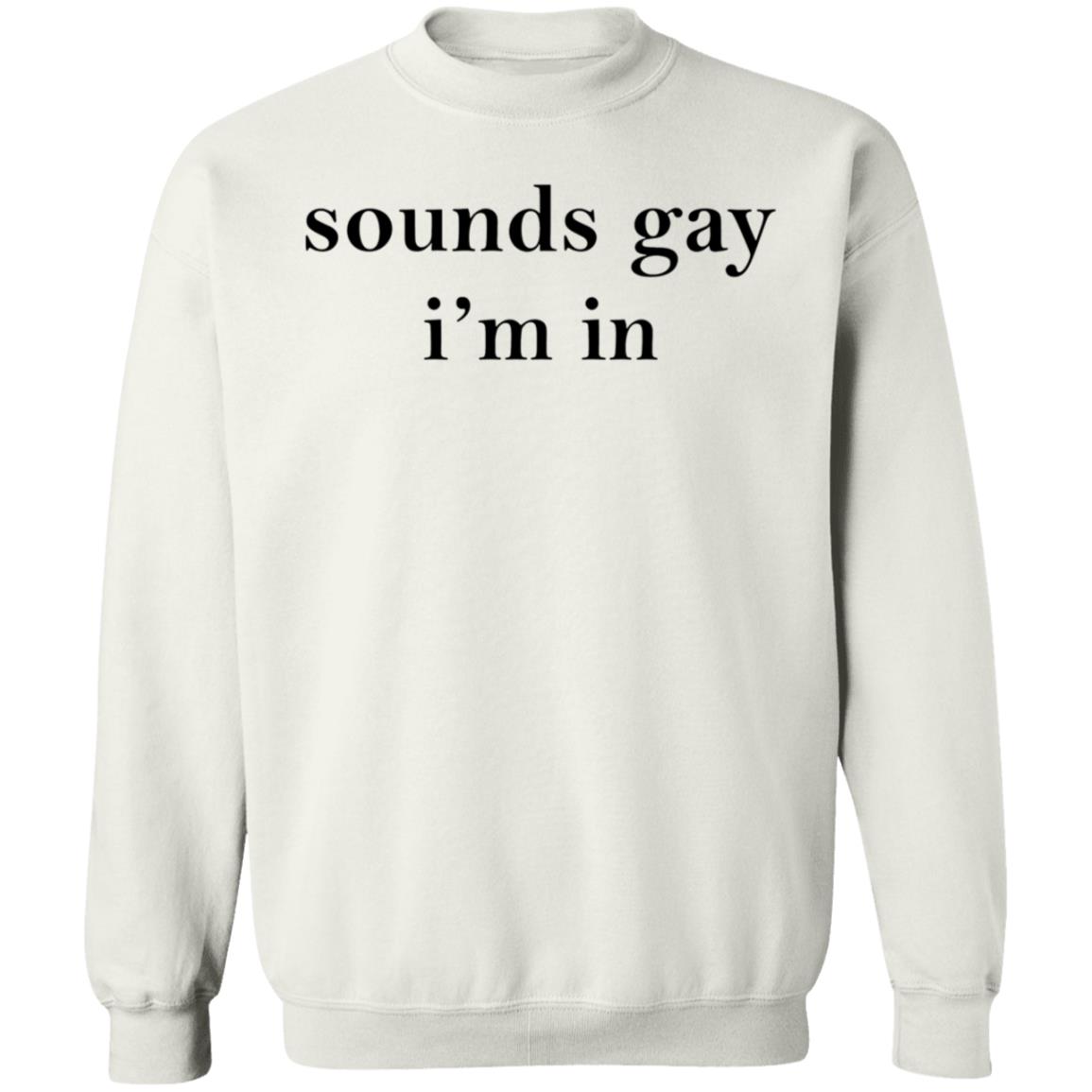 Sounds Gay I'm In Shirt Bea Sounds Gay I'm In Shirt Hoodie Sweatshirt - Teechipus