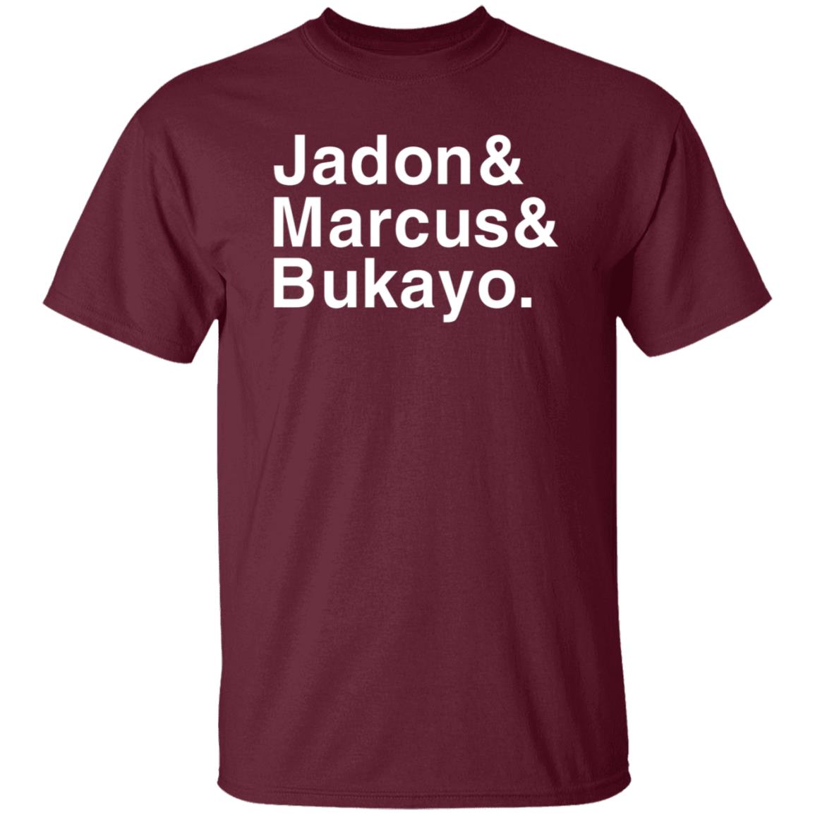 Jadon Marcus Bukayo Shirt Jason Sudeikis Wearing Support Of Jadon Marcus Bukayo Shirt Hoodie Sweatshirt - Teechipus