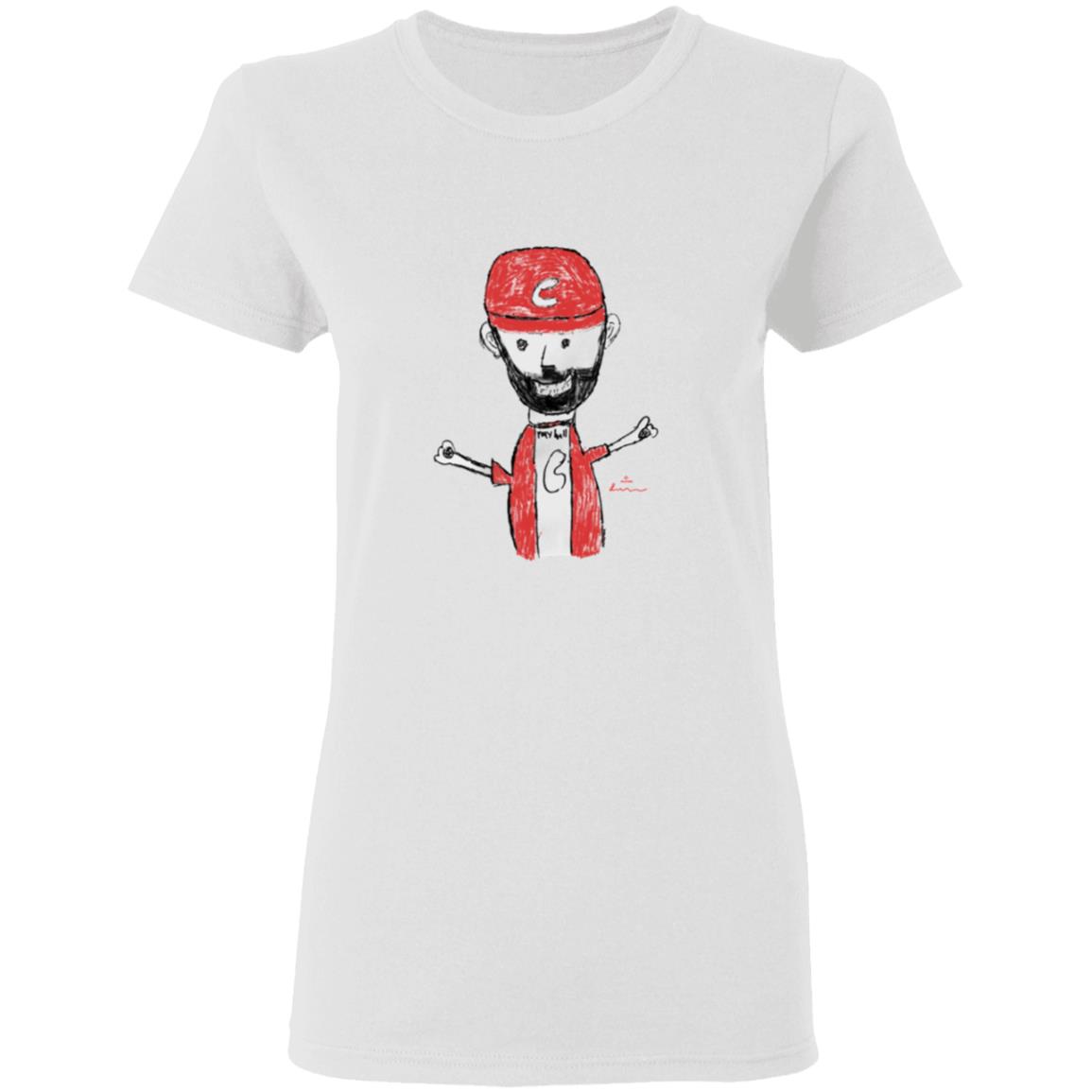 Nick Castellanos Shirt Nick Castellanos Illustration - Liam Castellanos Shirt - Teechipus