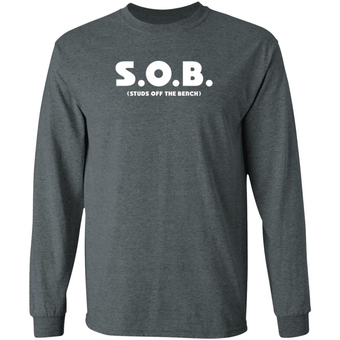 S.O.B Studs Off The Bench shirt Ryan Zimmerman Josh Harrison SOB Studs Off The Bench Tshirt Hoodie Sweatshirt - Teechipus