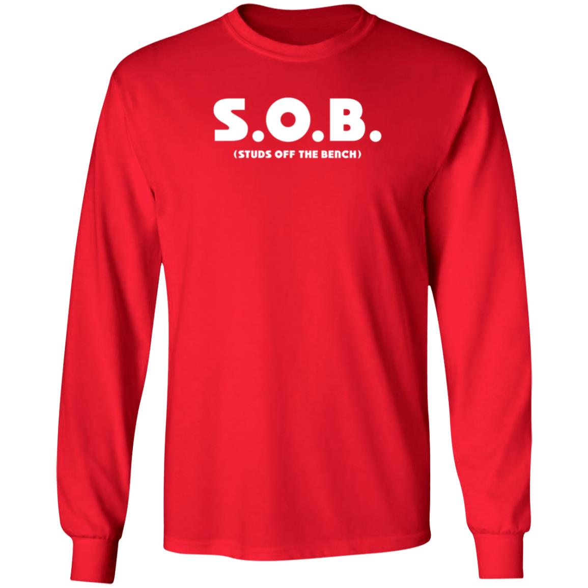 S.O.B Studs Off The Bench shirt Ryan Zimmerman Josh Harrison SOB Studs Off The Bench Tshirt Hoodie Sweatshirt - Teechipus