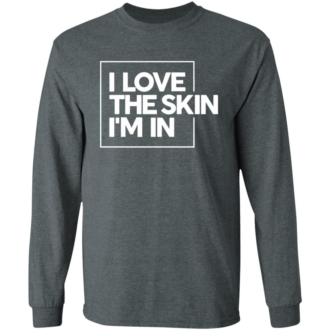 I Love The Skin I'm In Shirt Powerinblack Store I Love The Skin I'm In Shirt - Teechipus