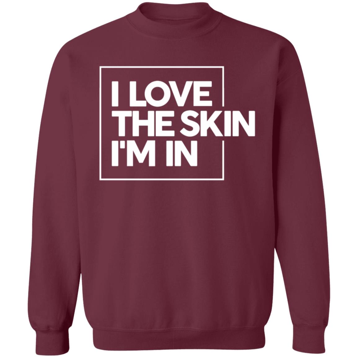 I Love The Skin I'm In Shirt Powerinblack Store I Love The Skin I'm In Shirt - Teechipus