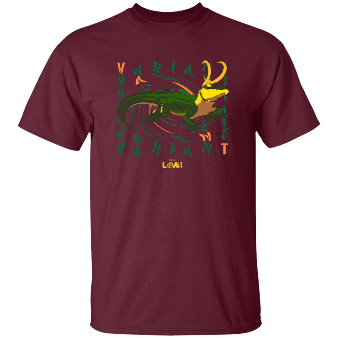 Alligator Loki Variant T-Shirt shop Marvel Alligator Loki Merch - Teechipus