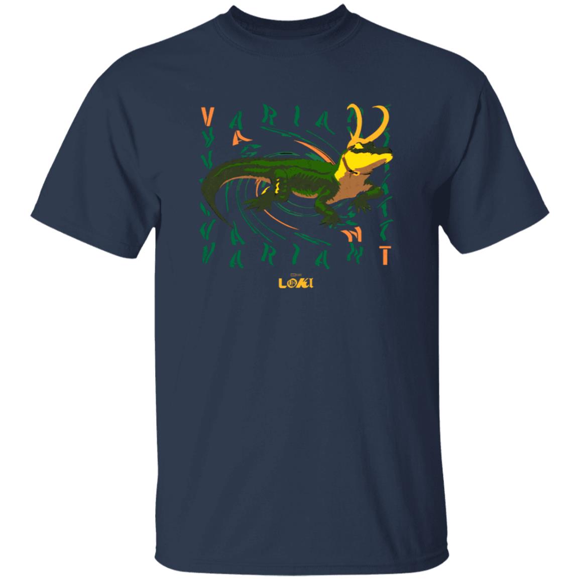 Alligator Loki Variant T-Shirt shop Marvel Alligator Loki Merch - Teechipus
