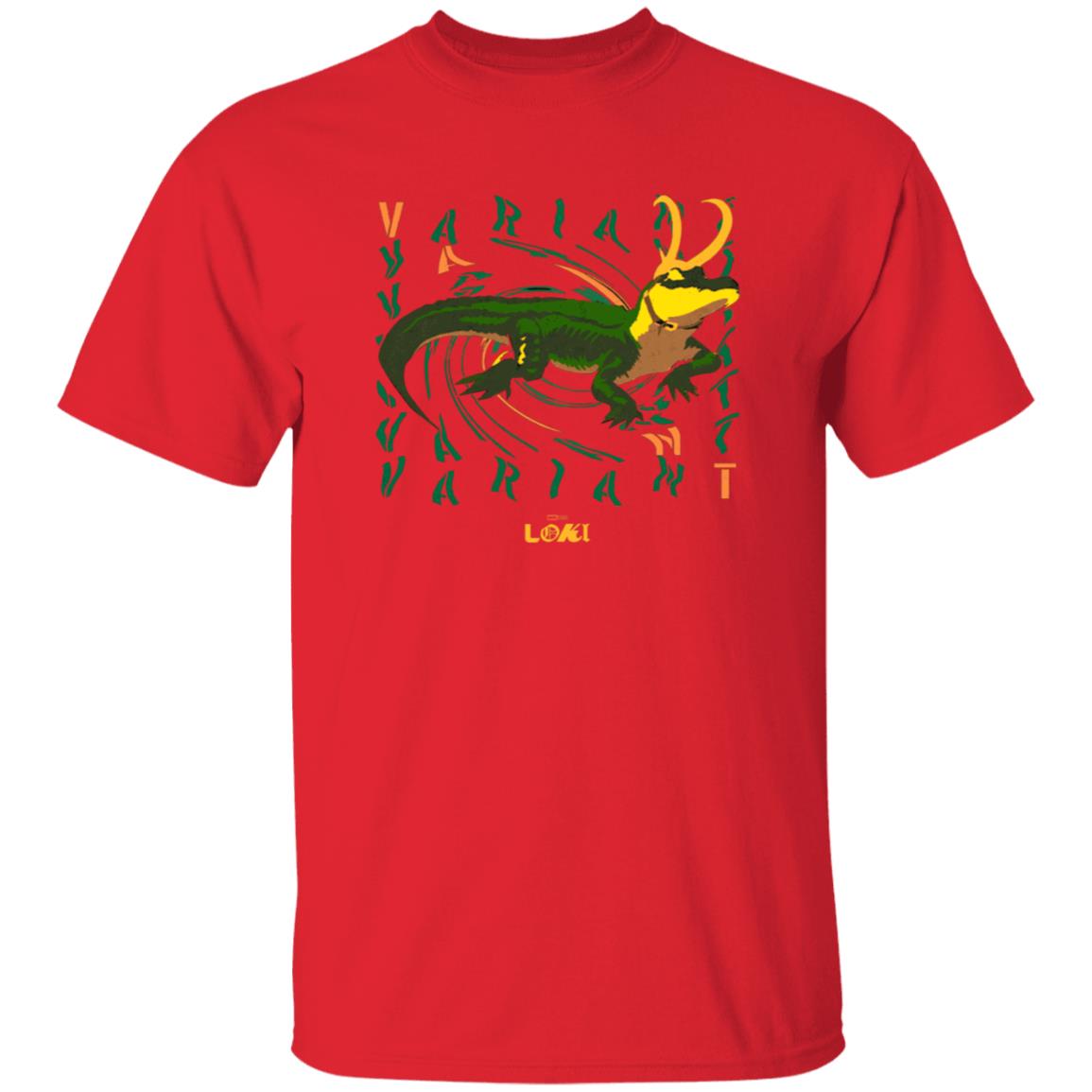 Alligator Loki Variant T-Shirt shop Marvel Alligator Loki Merch - Teechipus