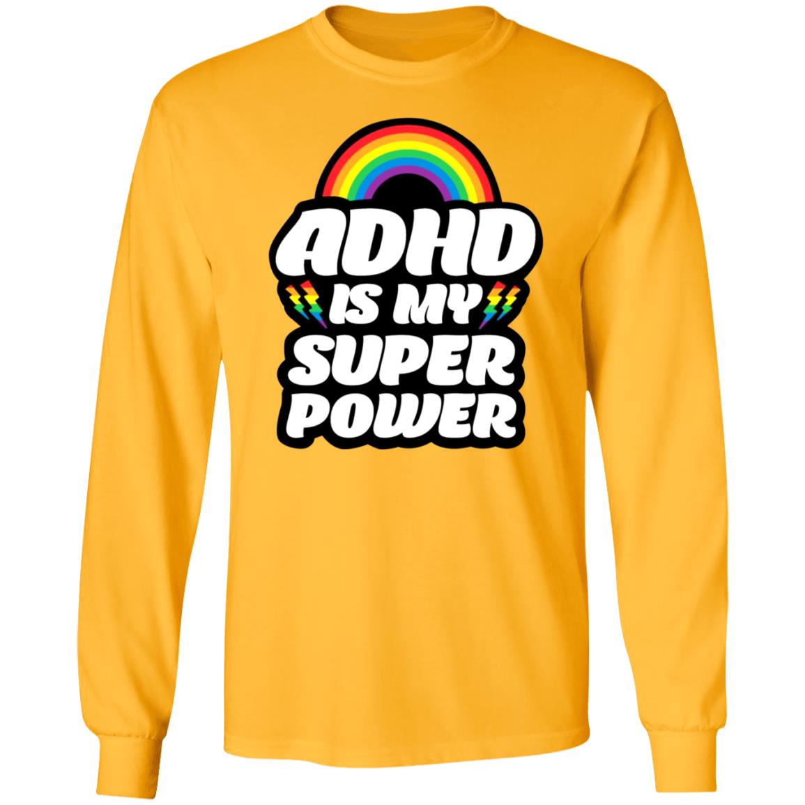 Adhd Is My Superpower Shirt Go Adhd Go Store Adhd Is My Superpower Shirt Hoodie Sweatshirt - Teechipus