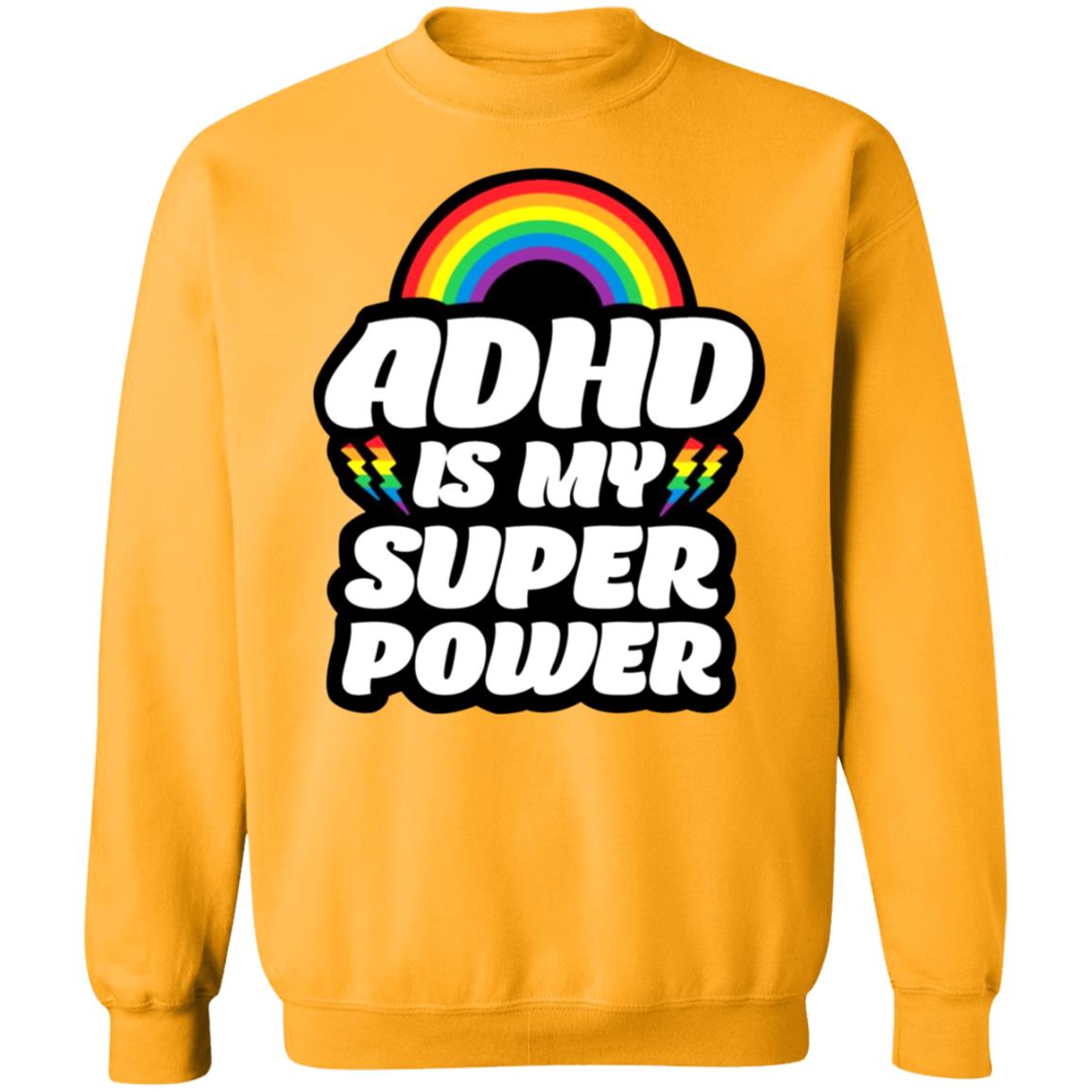 Adhd Is My Superpower Shirt Go Adhd Go Store Adhd Is My Superpower Shirt Hoodie Sweatshirt - Teechipus