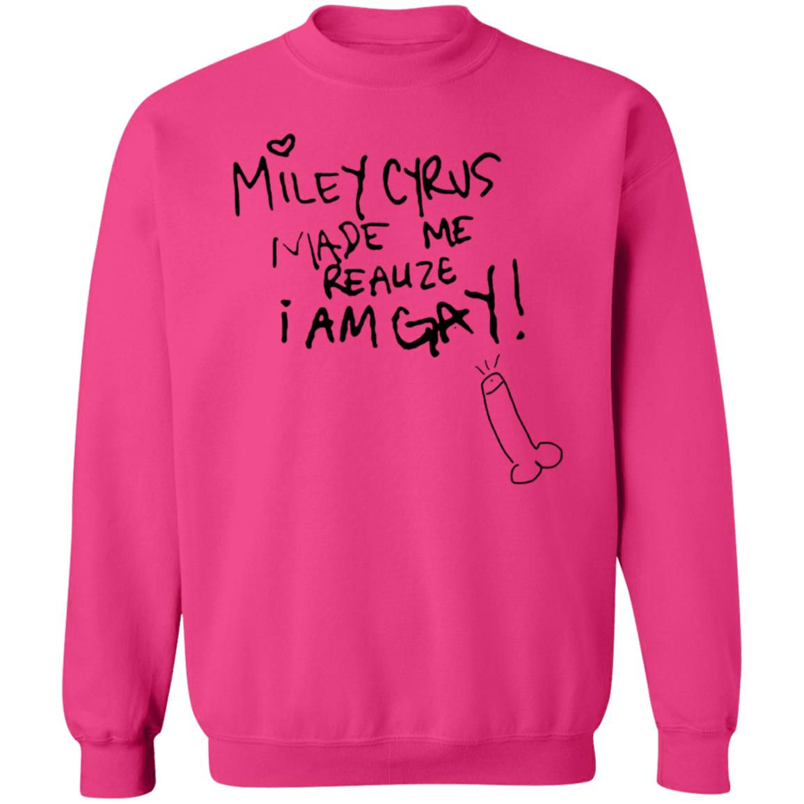 Miley Cyrus Made Me Realize I Am Gay Shirt Miley Cyrus Tank Top Miley Cyrus Made Me Realize I Am Gay Shirt Miley Cyrus Tank Top