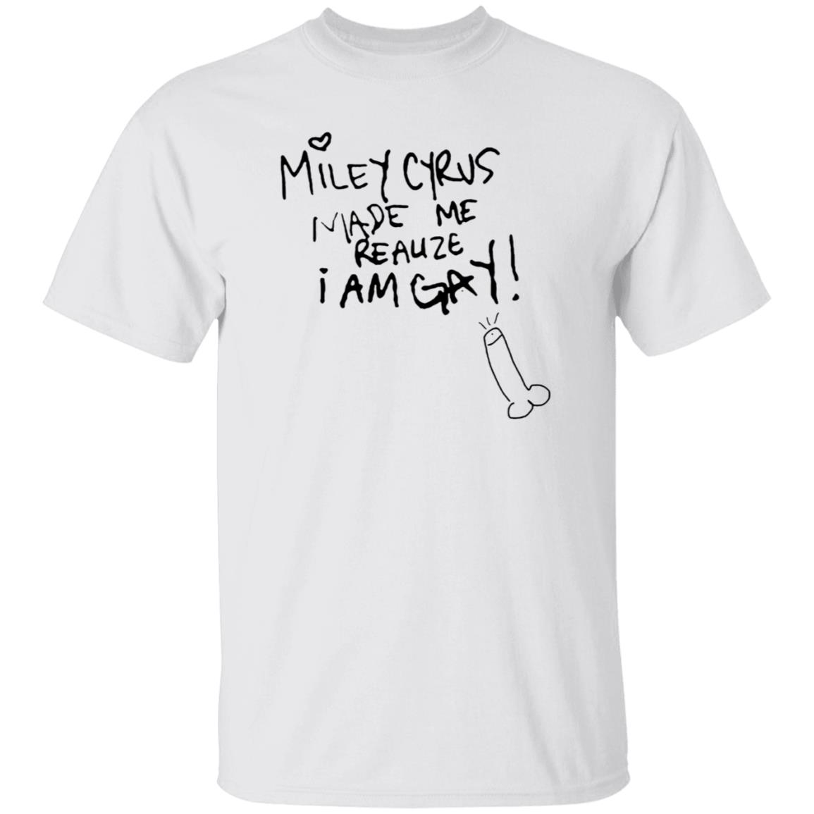 Miley Cyrus Made Me Realize I Am Gay Shirt Miley Cyrus Tank Top Miley Cyrus Made Me Realize I Am Gay Shirt Miley Cyrus Tank Top