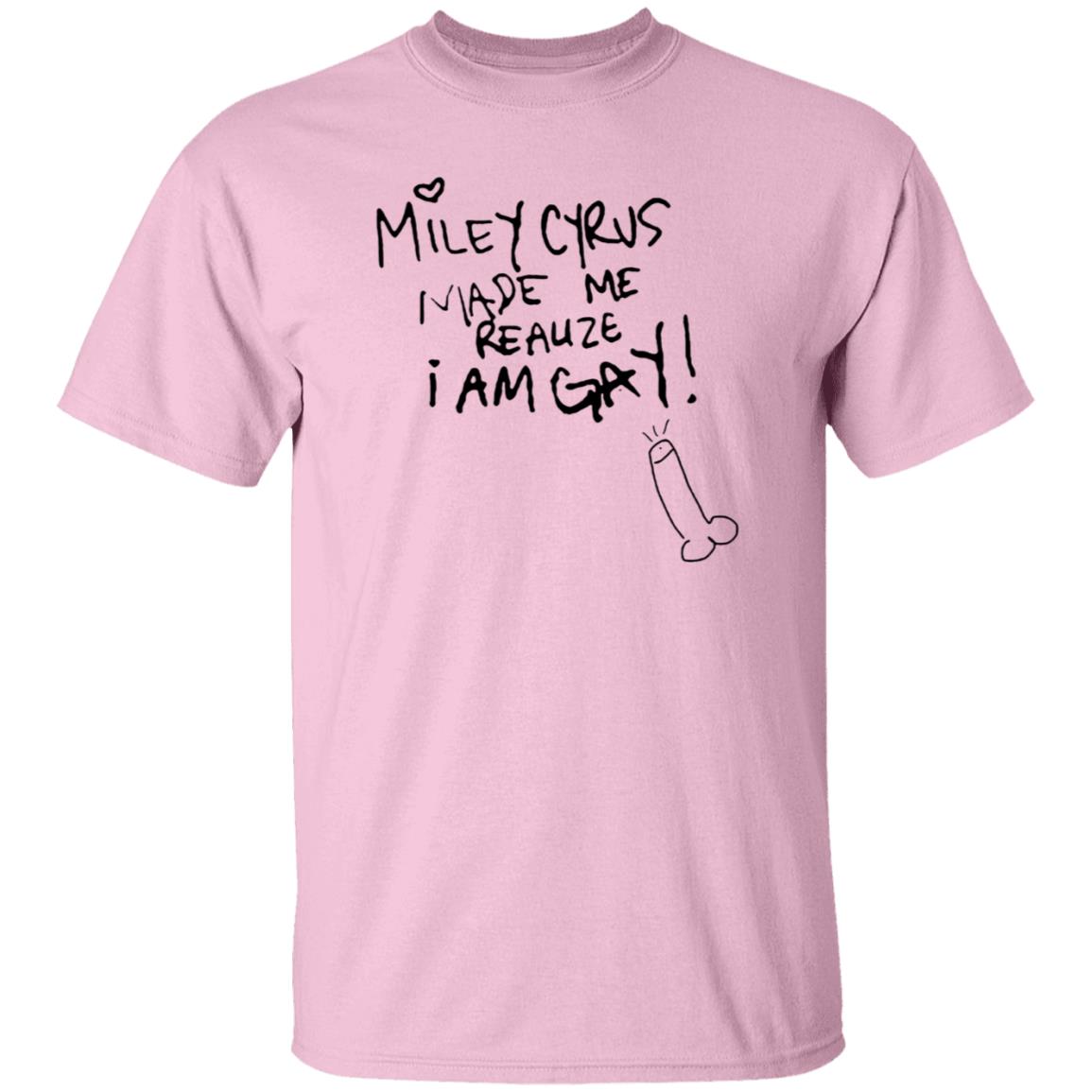 Miley Cyrus Made Me Realize I Am Gay Shirt Miley Cyrus Tank Top Miley Cyrus Made Me Realize I Am Gay Shirt Miley Cyrus Tank Top