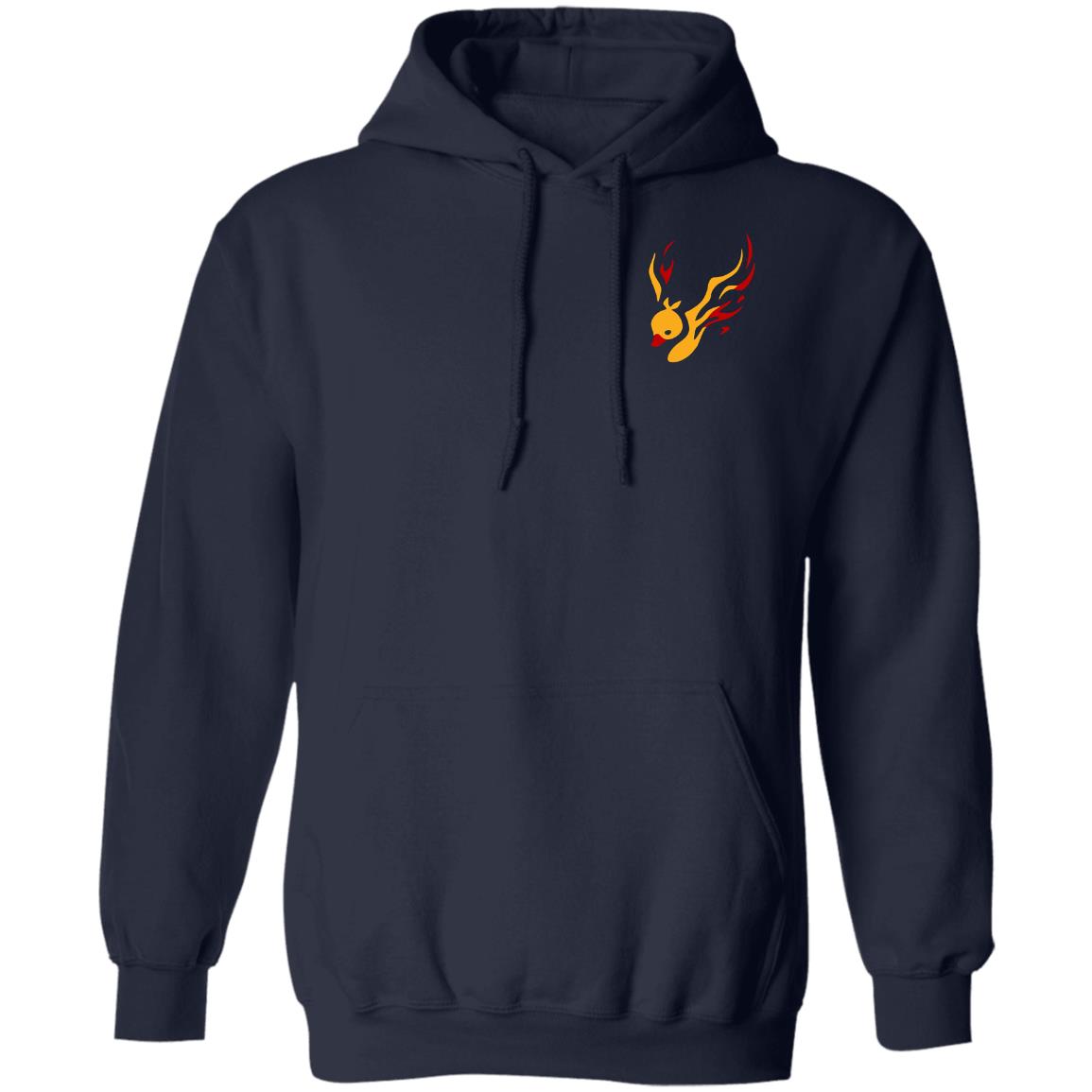 Quackity Merch Red Phoenix Duck Hoodie - Teechipus
