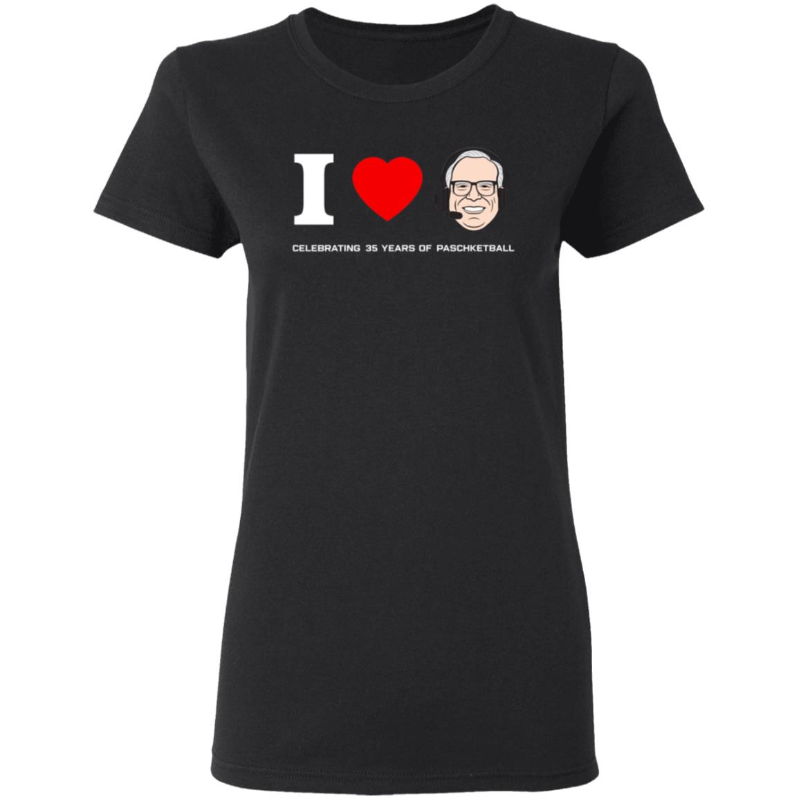 I Love Jim Paschke Shirt Giannis Antetokounmpo Is Wearing An I Love Jim Paschke Shirt - Teechipus
