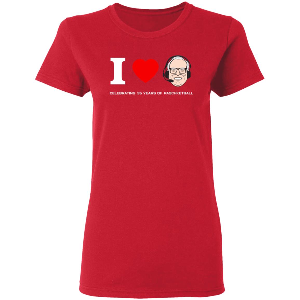 I Love Jim Paschke Shirt Giannis Antetokounmpo Is Wearing An I Love Jim Paschke Shirt - Teechipus