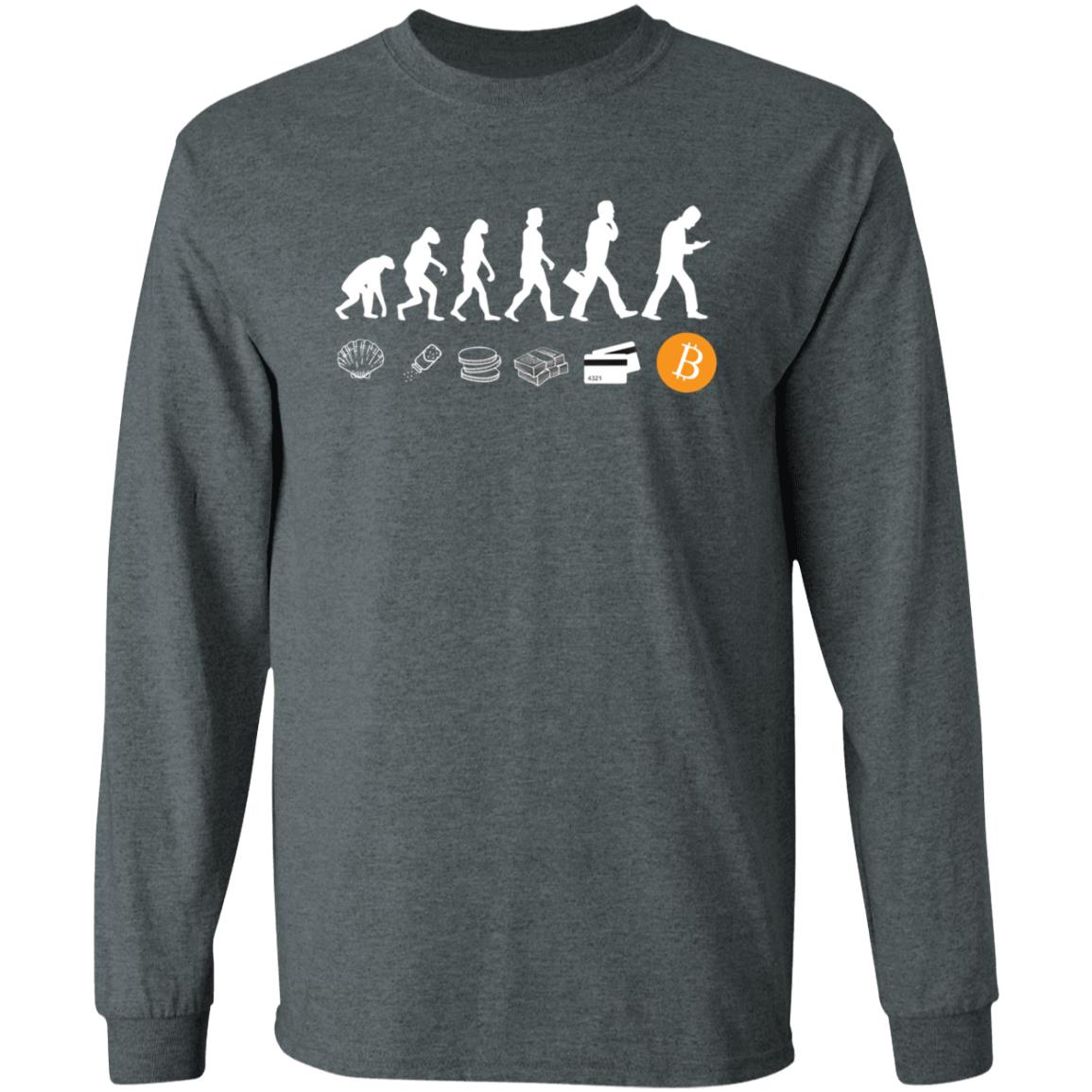 Bitcoin Shirt The Evolution Of Money Shirt Elon Musk Is Wearing A The Evolution Of Money Bitcoin Shirt - Teechipus