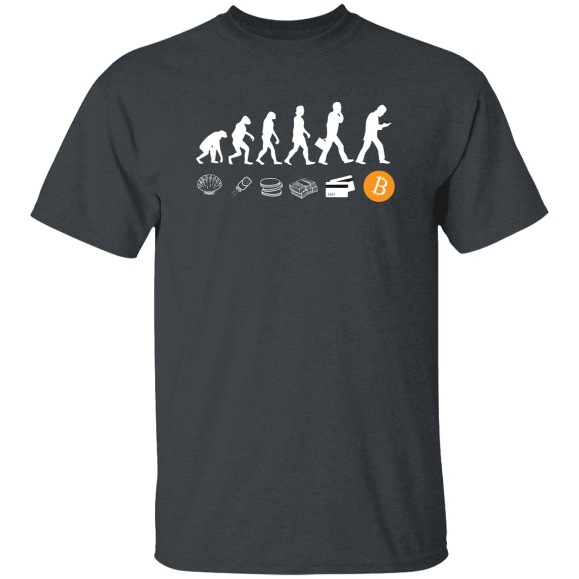Bitcoin Shirt The Evolution Of Money Shirt Elon Musk Is Wearing A The Evolution Of Money Bitcoin Shirt - Teechipus