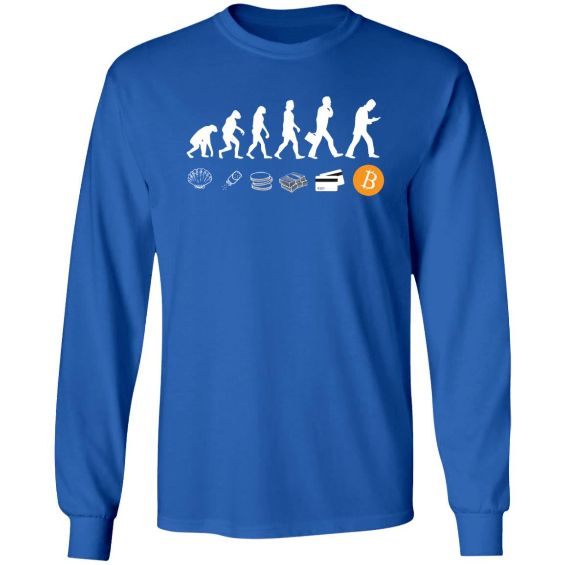 Bitcoin Shirt The Evolution Of Money Shirt Elon Musk Is Wearing A The Evolution Of Money Bitcoin Shirt - Teechipus