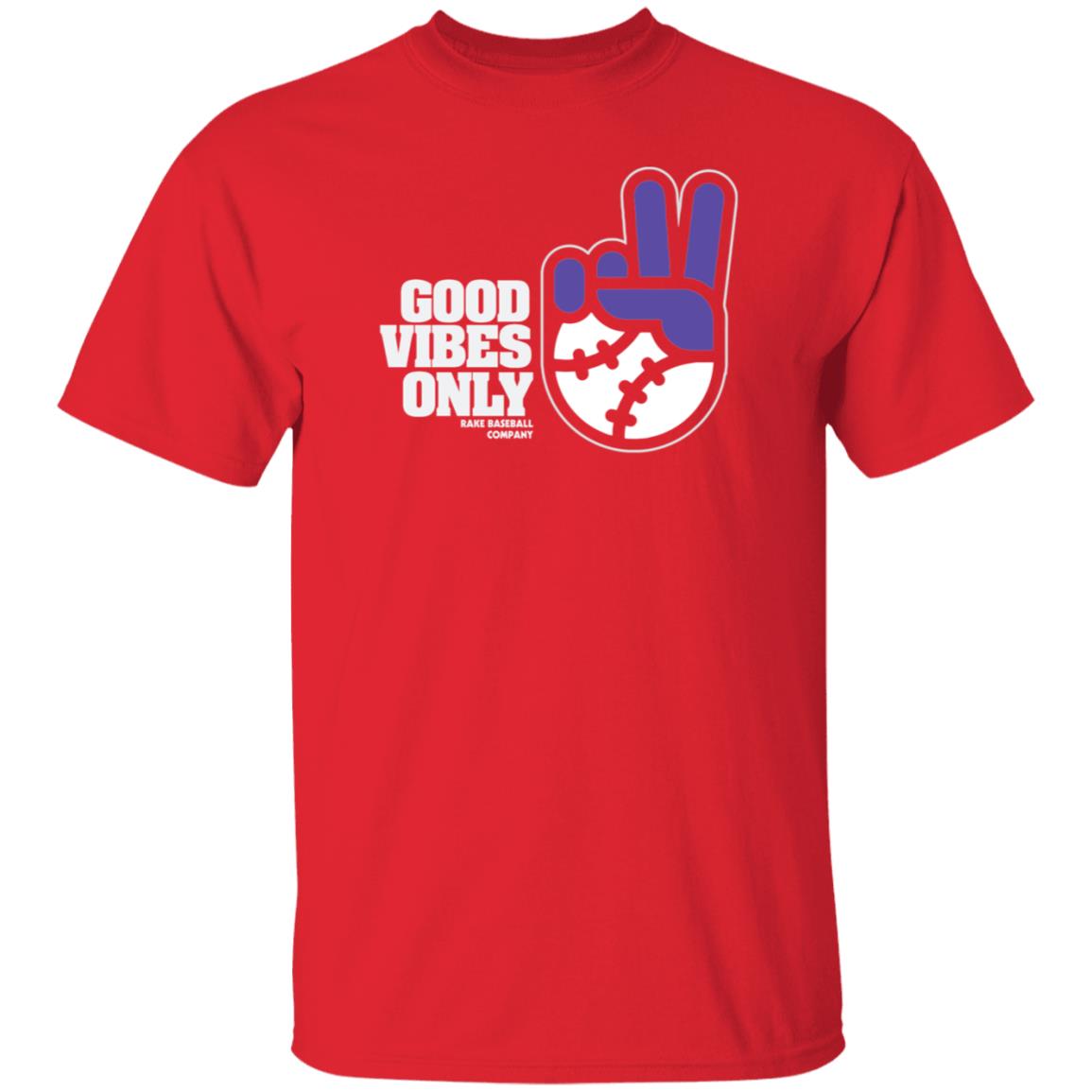 Connor Joe Good Vibes Only Shirt Rake Baseball Company Store Good Vibes Only Shirt - Teechipus