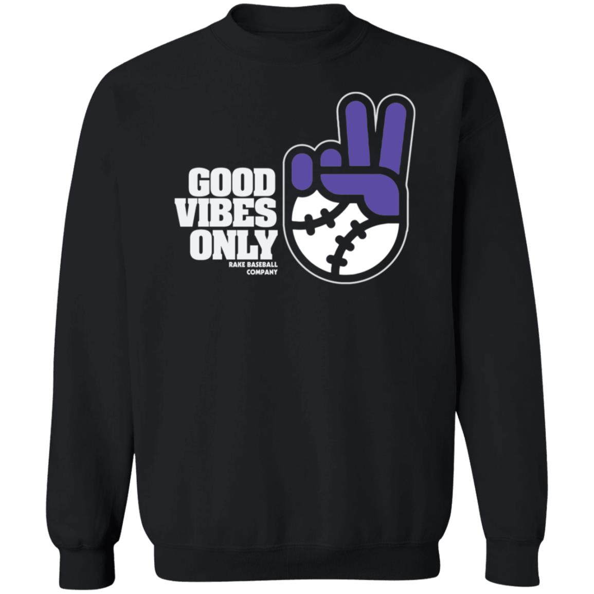 Connor Joe Good Vibes Only Shirt Rake Baseball Company Store Good Vibes Only Shirt - Teechipus