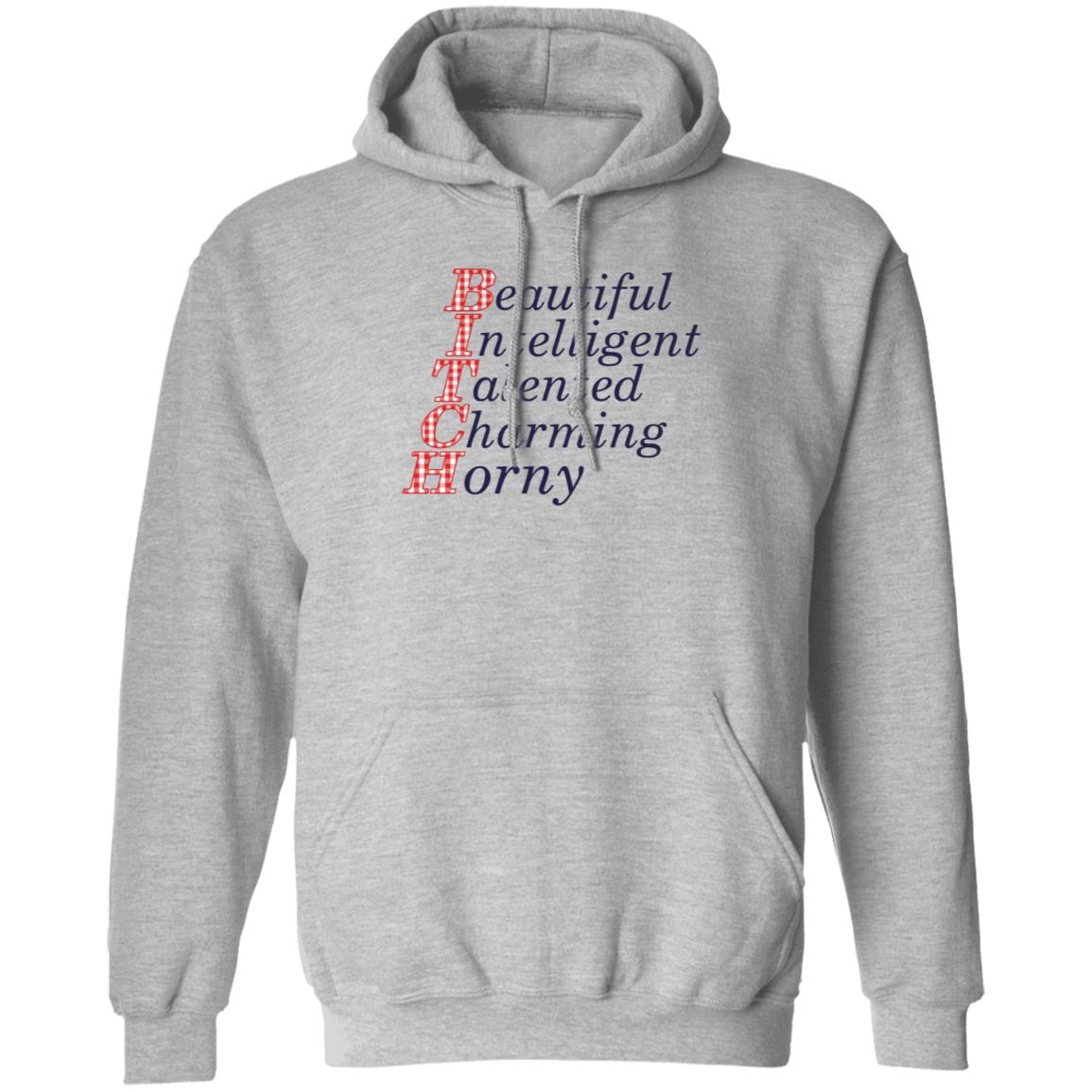 Beautiful Intelligent Talented Charming Horny Shirt - Teechipus
