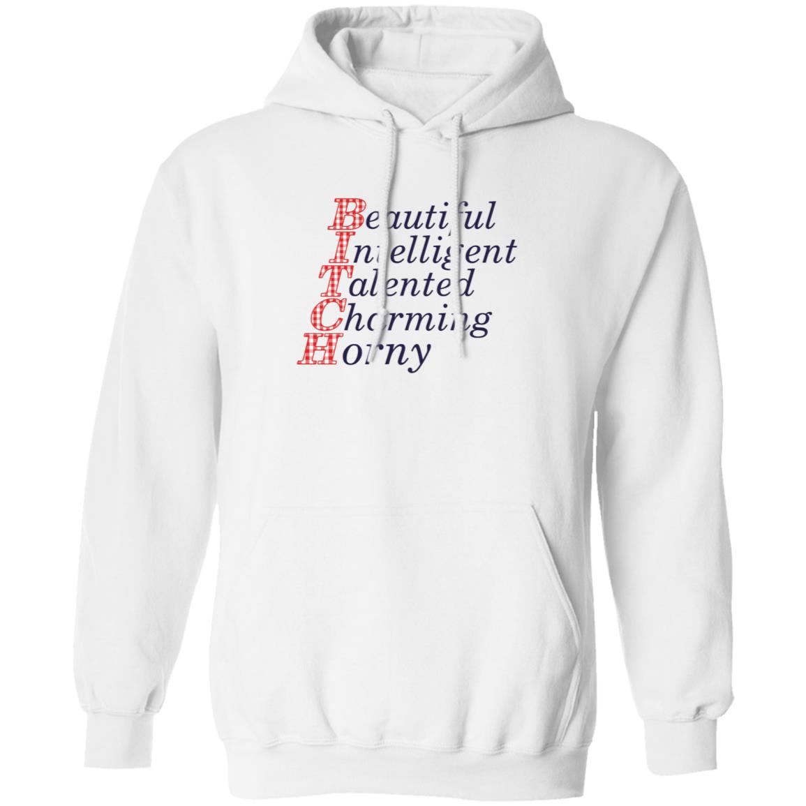 Beautiful Intelligent Talented Charming Horny Shirt - Teechipus
