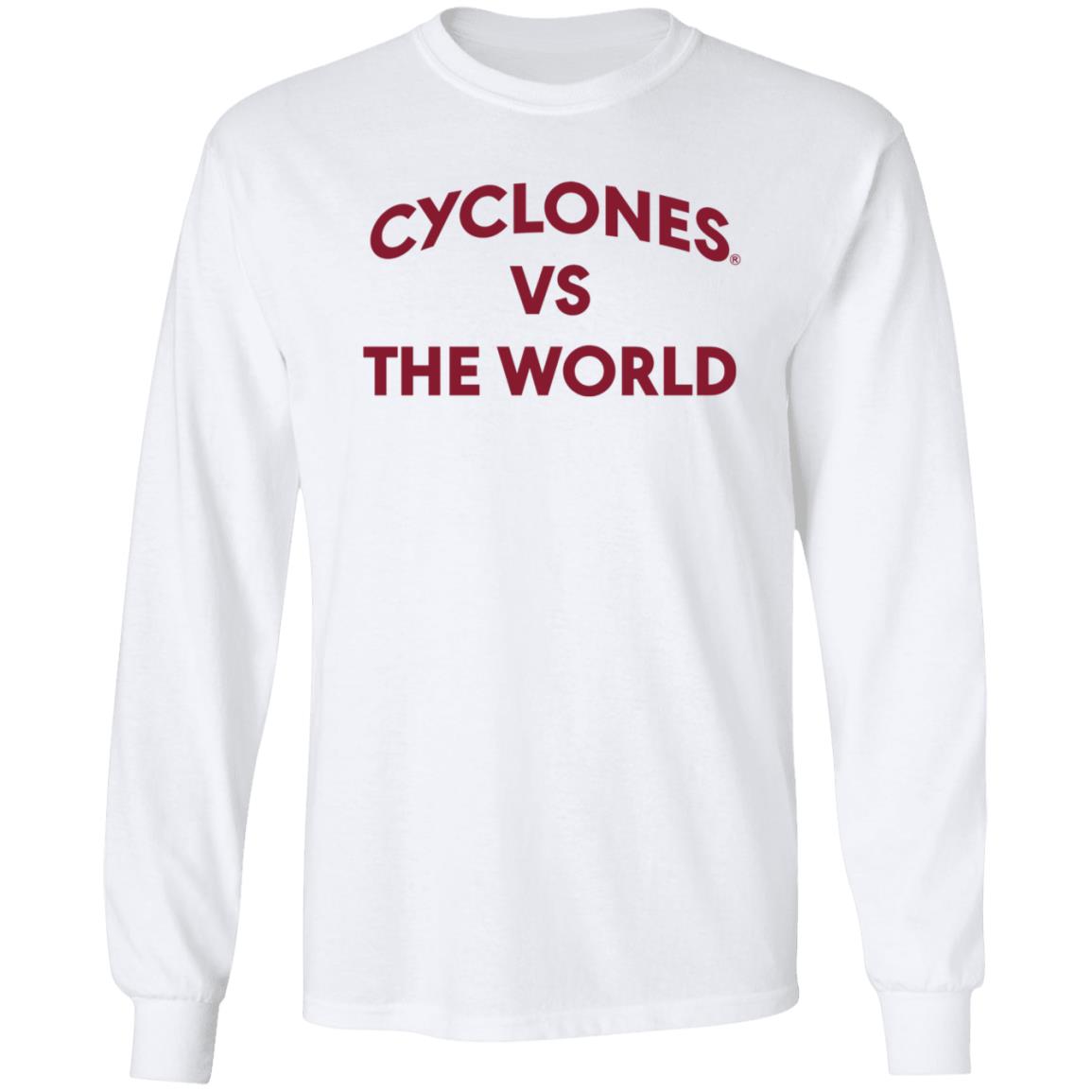 Cyclone fanatic Store Cyclones Vs The World Shirt - Teechipus