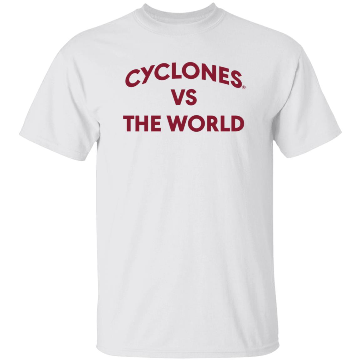 Cyclone fanatic Store Cyclones Vs The World Shirt - Teechipus