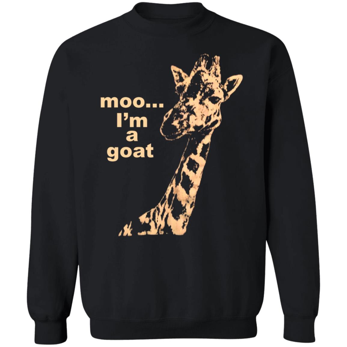 Moo I'm A Goat Shirt Sara Benincasa Moo... I’M A Goat Giraffe Shirt - Teechipus