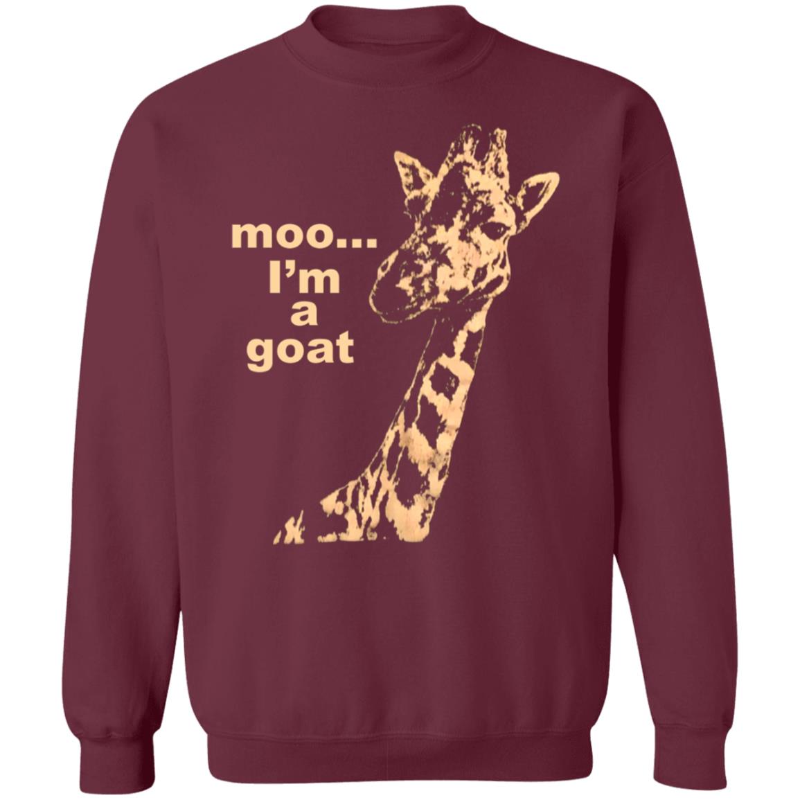 Moo I'm A Goat Shirt Sara Benincasa Moo... I’M A Goat Giraffe Shirt - Teechipus