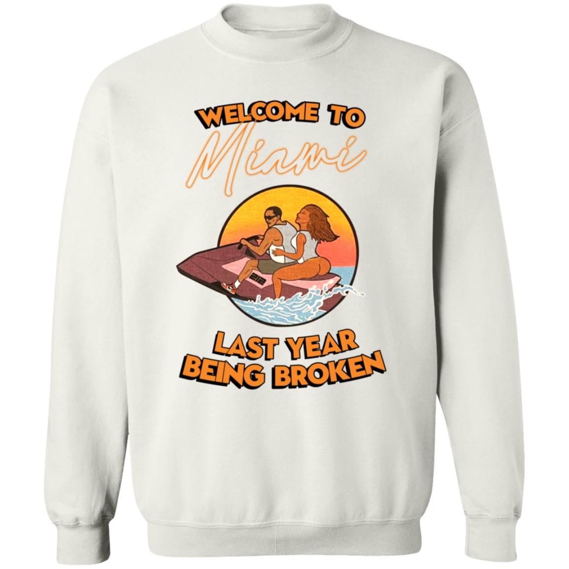 Welcome To Miami Last Year Being Broken Shirt Asaptwelvyy Welcome To Miami Shirt - Teechipus