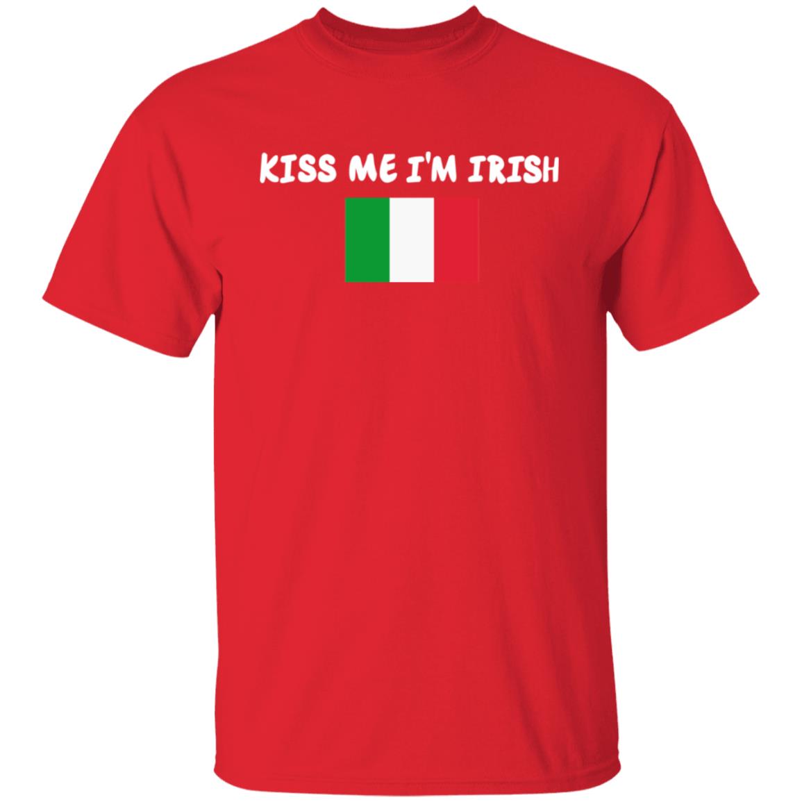 Kiss Me Im Irish Flag Of Italy Hoodie Shirt - Teechipus