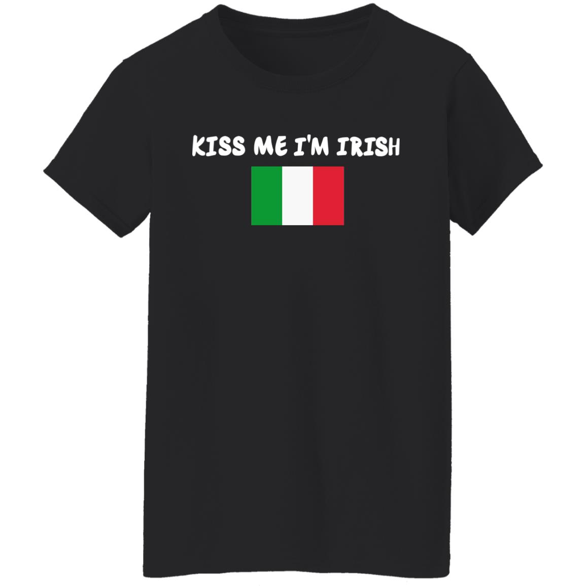 Kiss Me Im Irish Flag Of Italy Hoodie Shirt - Teechipus