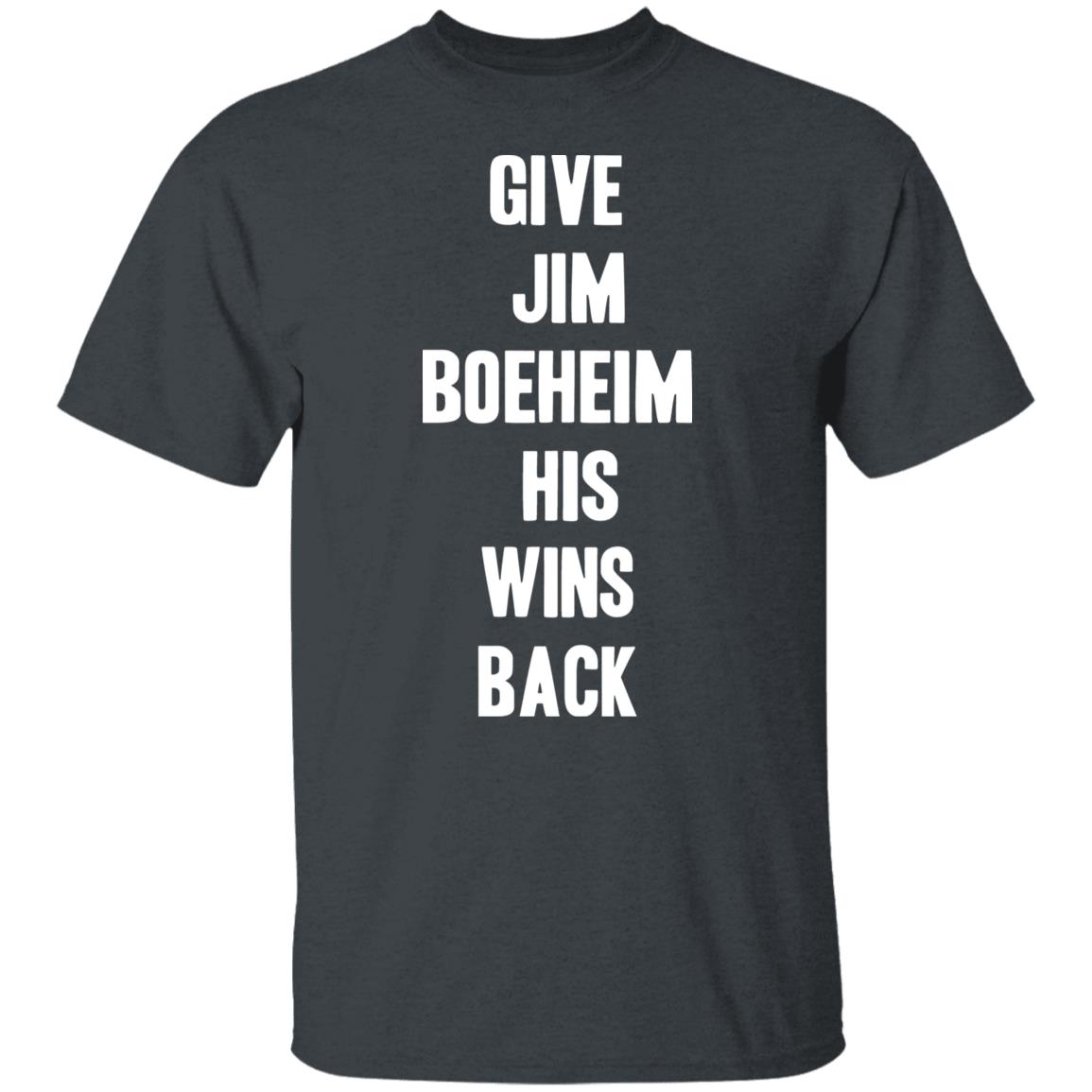 Give Jim Boeheim His Wins Back Shirt - Teechipus