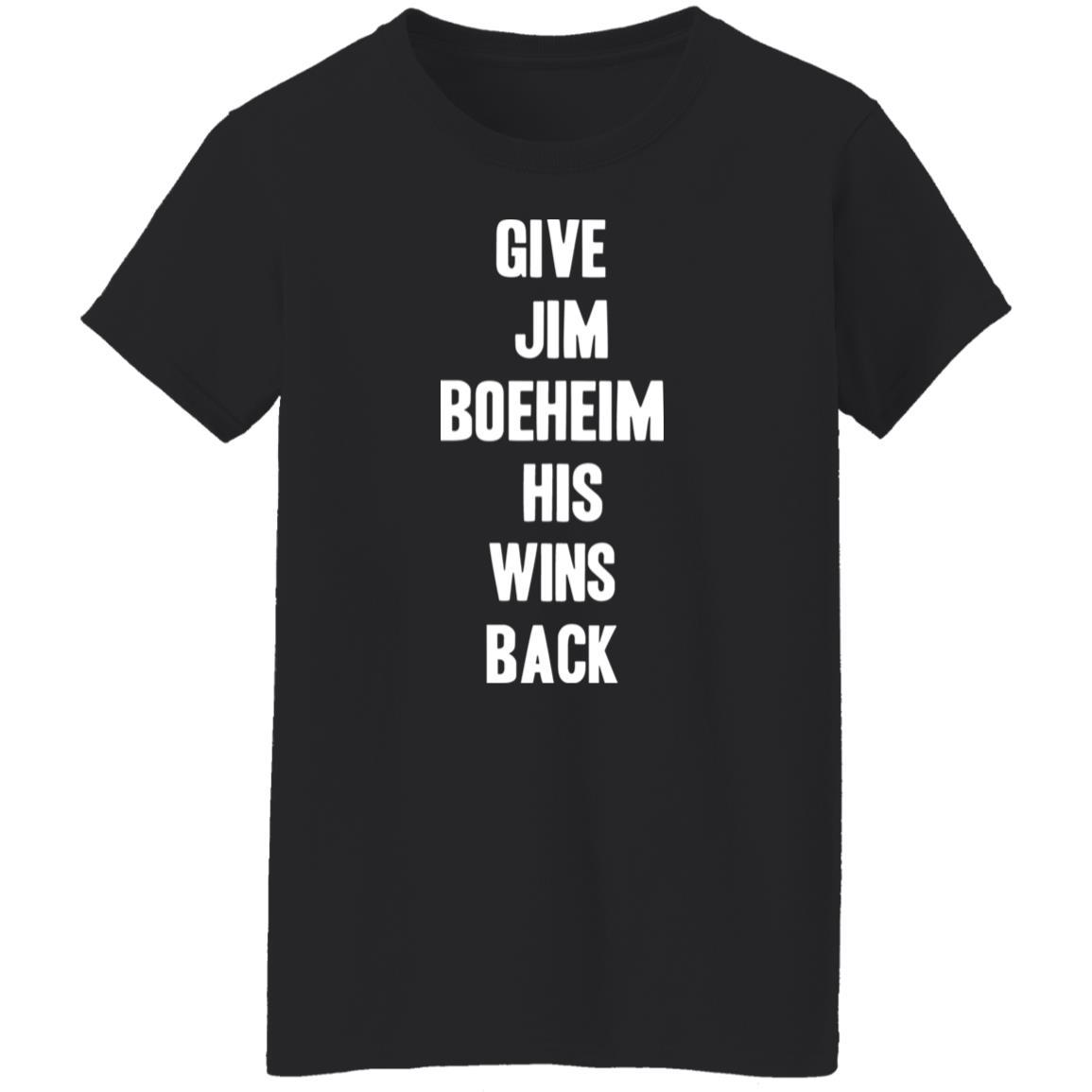 Give Jim Boeheim His Wins Back Shirt - Teechipus