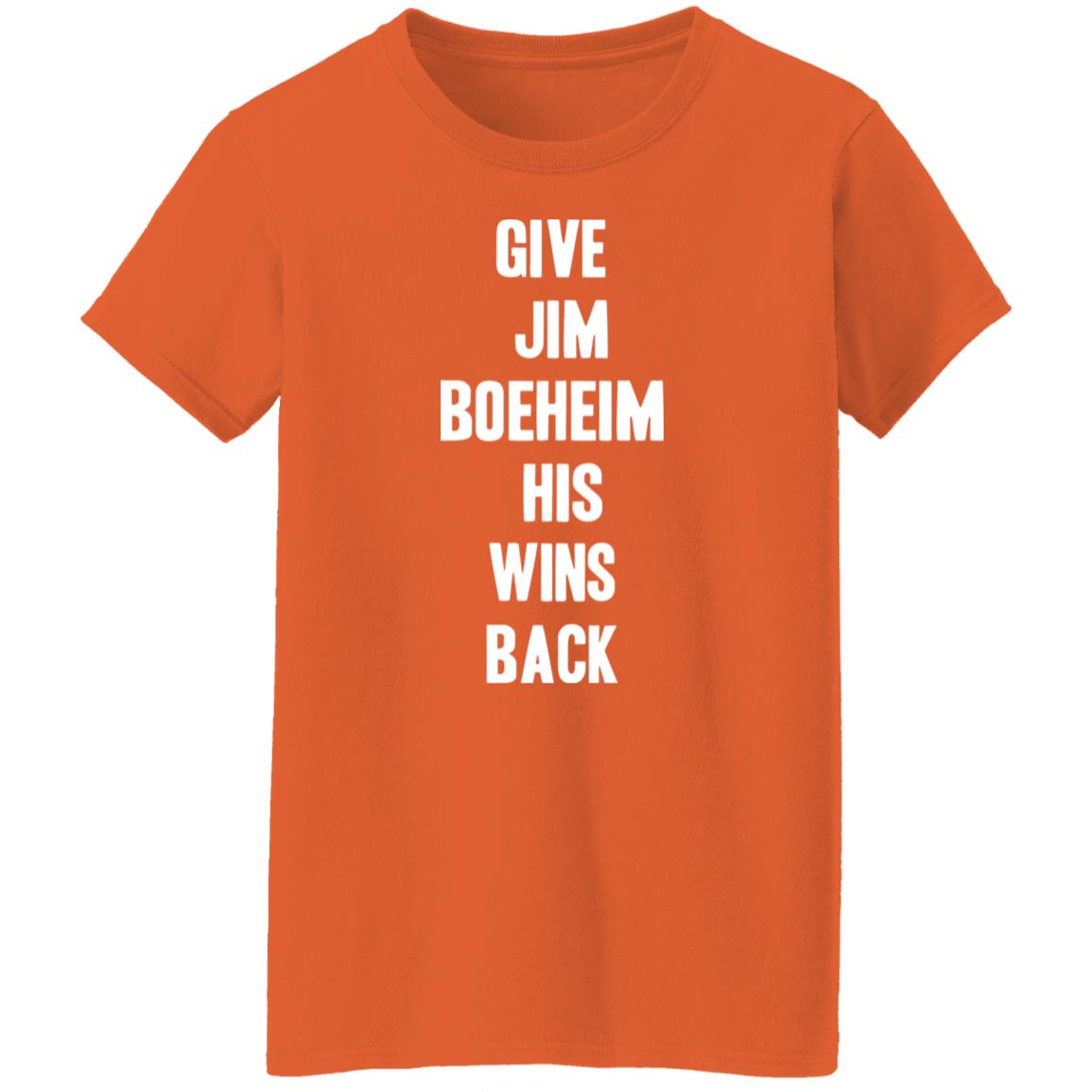 Give Jim Boeheim His Wins Back Shirt - Teechipus