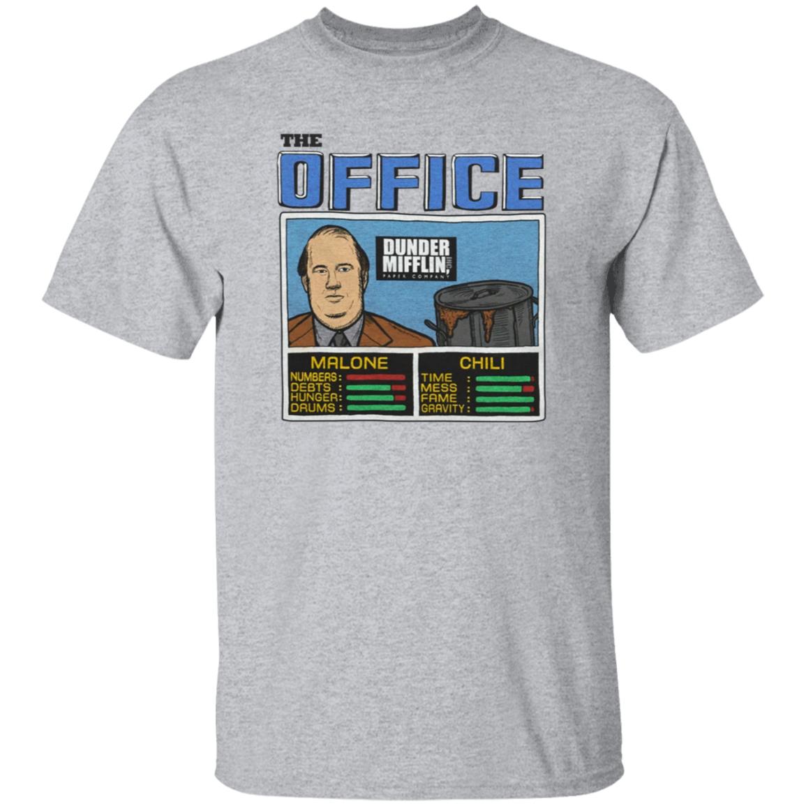 The Office Jam Kevin And Chili Shirt Aaron Rodgers The Office Malone And Chili Shirt - Teechipus