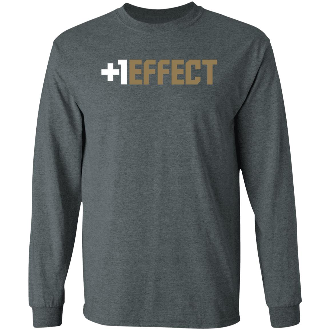 The +1 Effect Shirt Breakingt The +1 Effect Shirt In Partnership With Tony Kemp - Teechipus