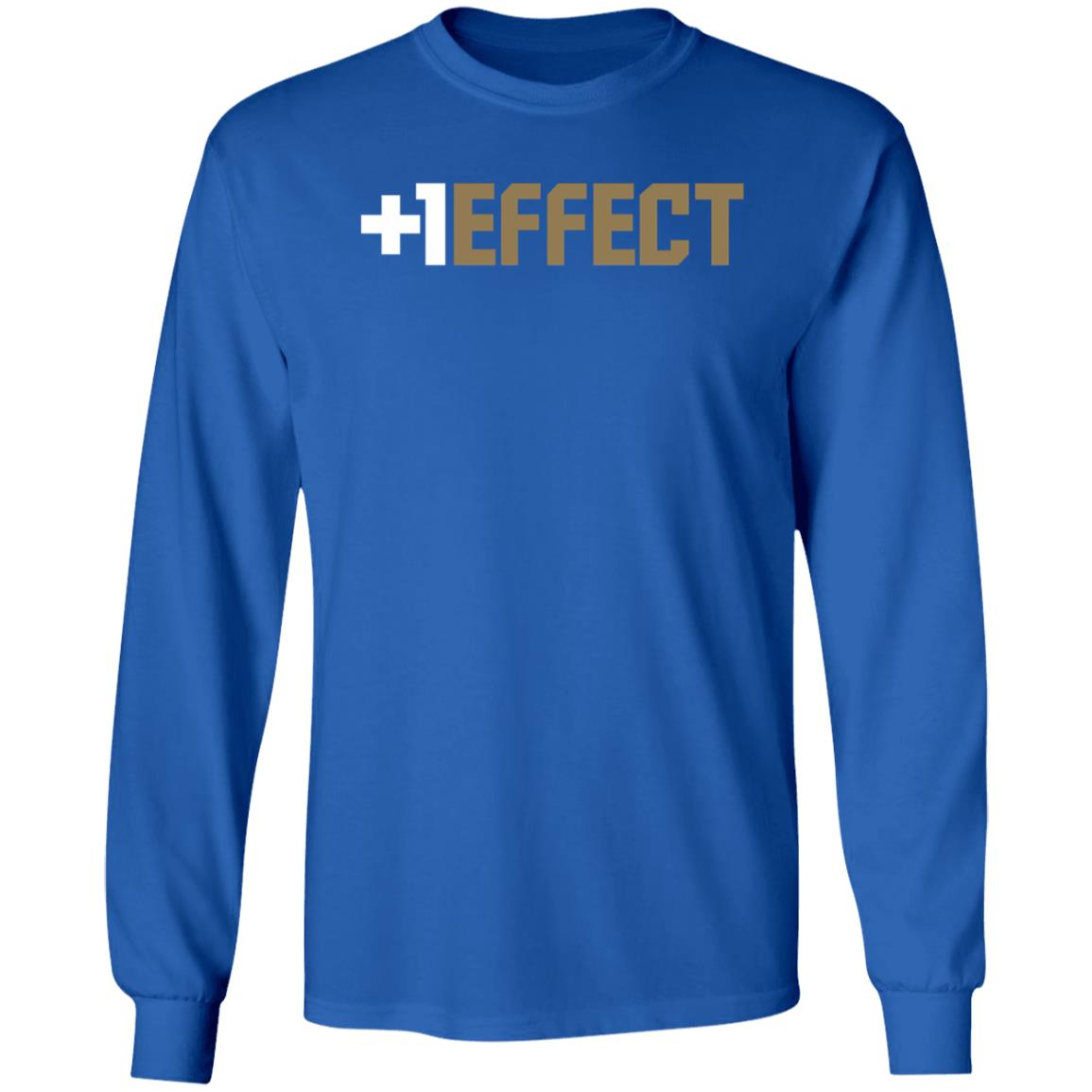 The +1 Effect Shirt Breakingt The +1 Effect Shirt In Partnership With Tony Kemp - Teechipus