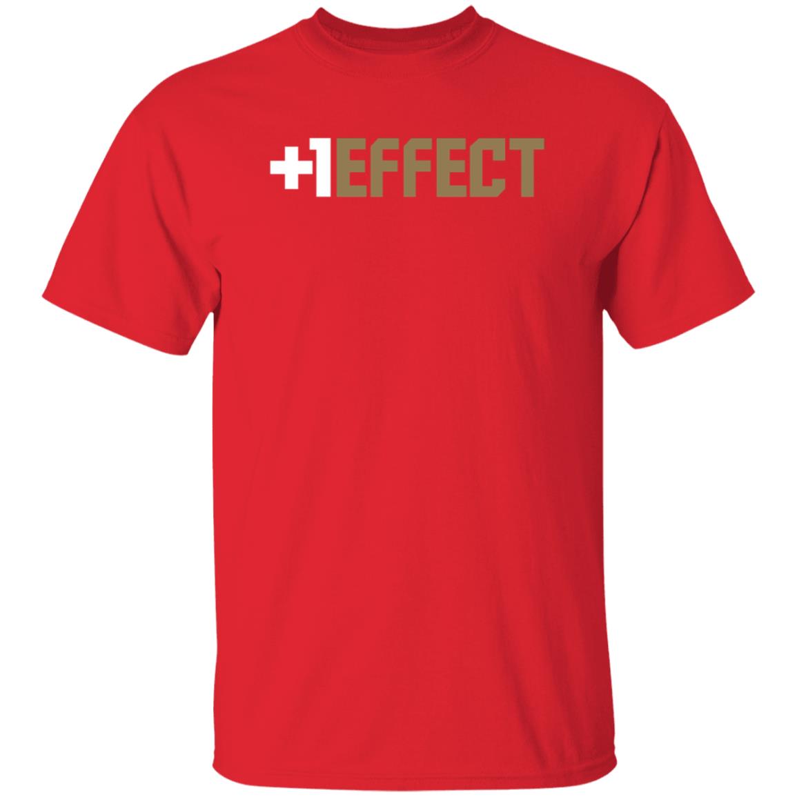 The +1 Effect Shirt Breakingt The +1 Effect Shirt In Partnership With Tony Kemp - Teechipus