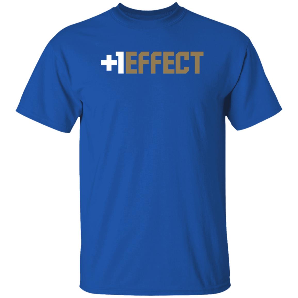 The +1 Effect Shirt Breakingt The +1 Effect Shirt In Partnership With Tony Kemp - Teechipus