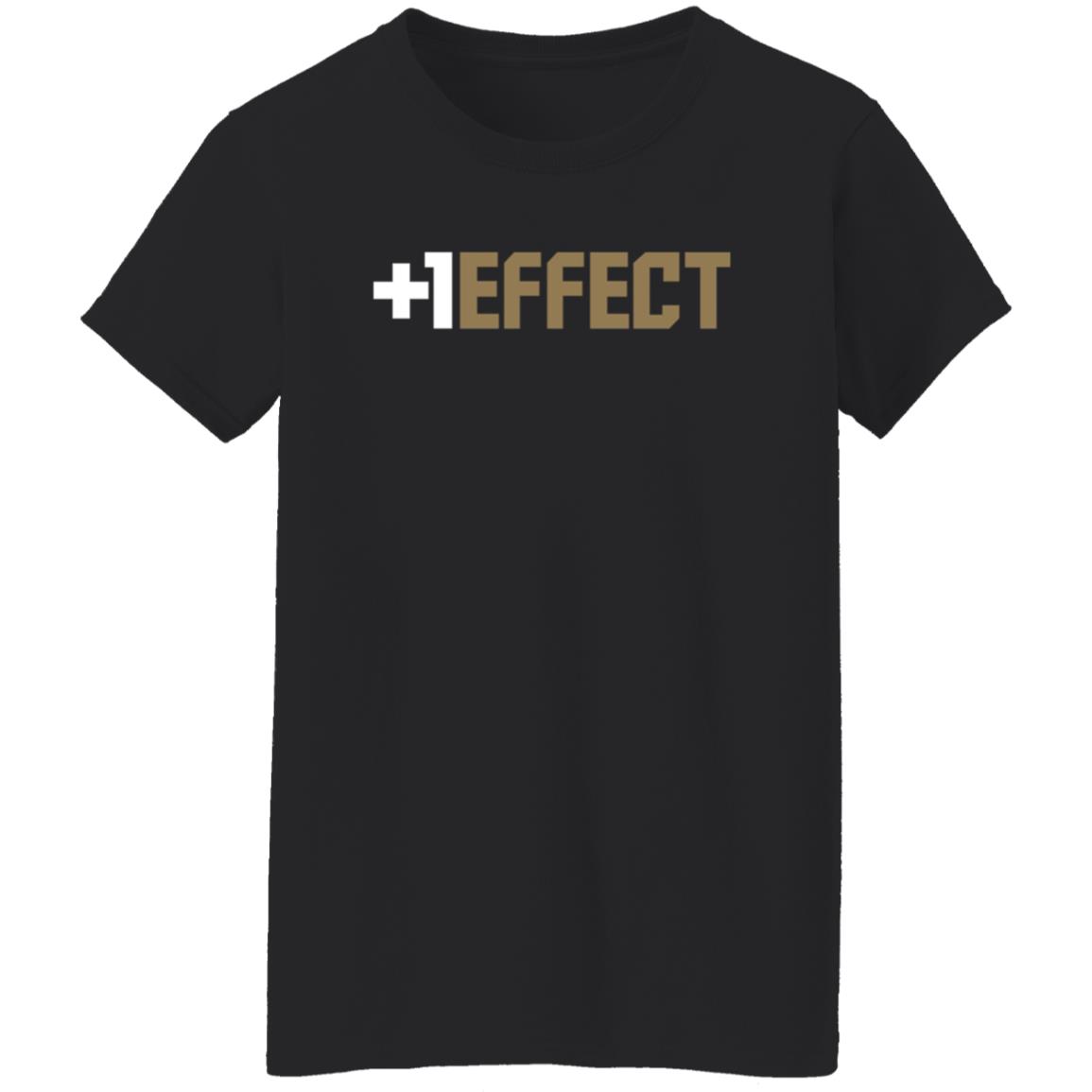 The +1 Effect Shirt Breakingt The +1 Effect Shirt In Partnership With Tony Kemp - Teechipus