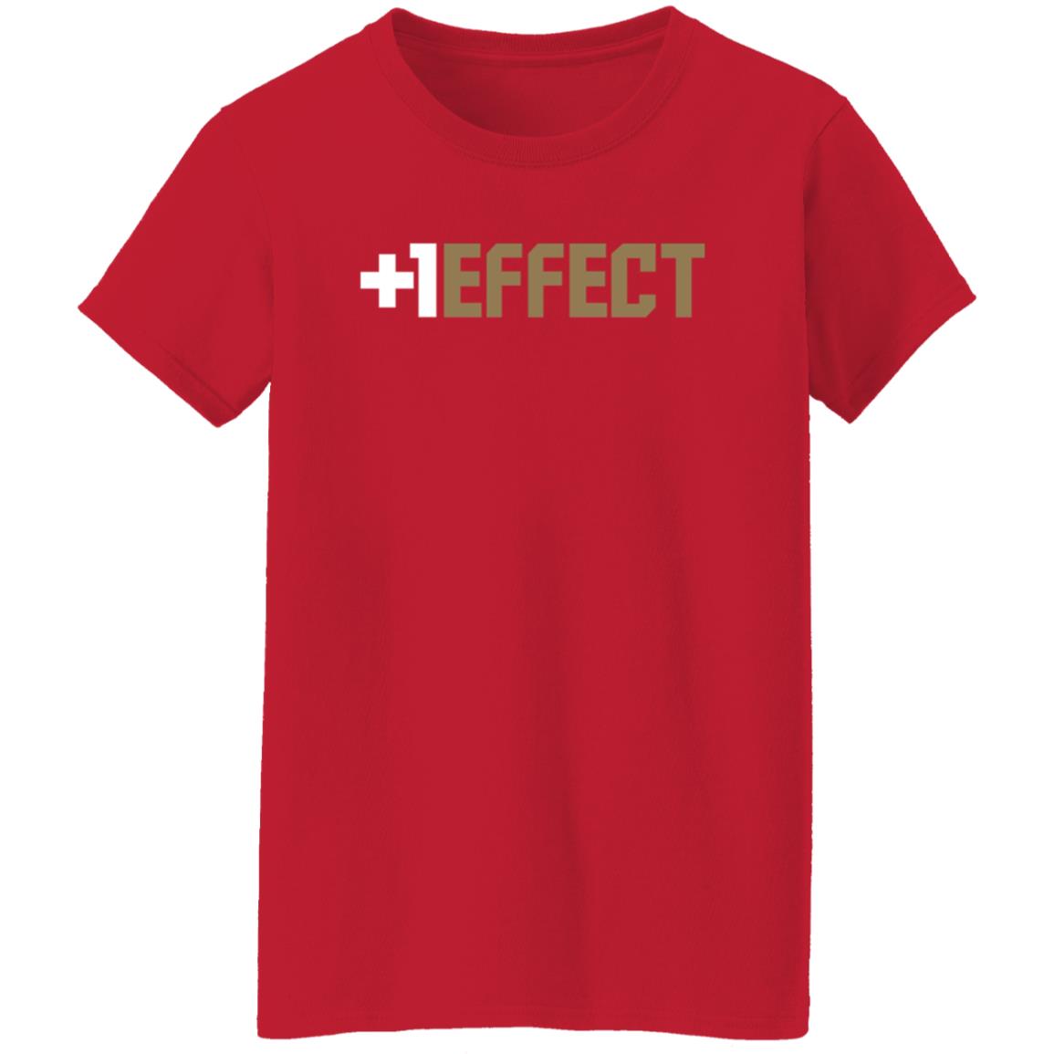 The +1 Effect Shirt Breakingt The +1 Effect Shirt In Partnership With Tony Kemp - Teechipus